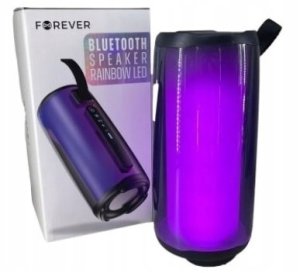 Głośnik Forever Głośnik bluetooth rainbow LED FBS-136 6