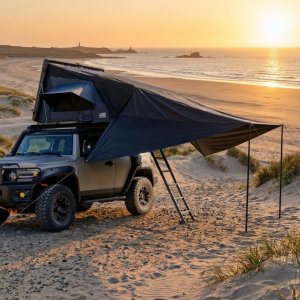 Offlander Zadaszenie do namiotu dachowego OFFLANDER FOLD Y 190 280x350 cm Oxford 210D 4