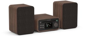 Wieża Pure Pure Classic Stereo Mini, Home audio micro system, Brown, Walnut, 1 discs, Front, 40 W, 2.54 mm 2