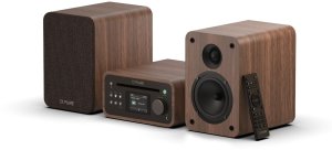 Wieża Pure Pure Classic Stereo Mini, Home audio micro system, Brown, Walnut, 1 discs, Front, 40 W, 2.54 mm 3