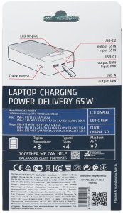 Powerbank RivaCase Powerbank Rivacase VA1084 40000 mAh 65W czarny 22