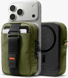 Spigen Spigen Portable Organizer Pouch TintapZip MagSafe, olive green 5