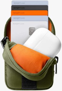 Spigen Spigen Portable Organizer Pouch TintapZip MagSafe, olive green 7