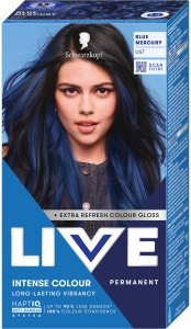 L’Oreal Paris SCHWARZKOPF_Live Intense Colour farba do włosów U67 Niebieski Merkury 2
