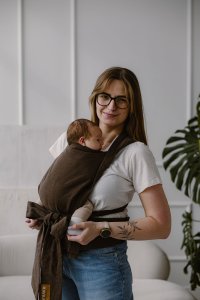 Kavka Nosidełko Kavka Handy Pro: Heban Linen Regulowane 2