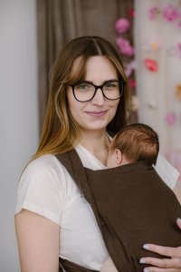 Kavka Nosidełko Kavka Handy Pro: Heban Linen Regulowane 4