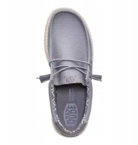 HEY DUDE Hey Dude Wally Stretch Canvas 40700-1XA szary 43 6