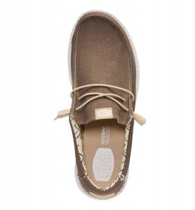 HEY DUDE Hey Dude Wally Stretch Canvas 40700-2LN Brązowe 46 3