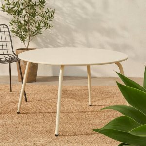 ProGarden Okrągły stolik stalowy tarasowy RONDO, Ø 70 cm x 40 cm 3