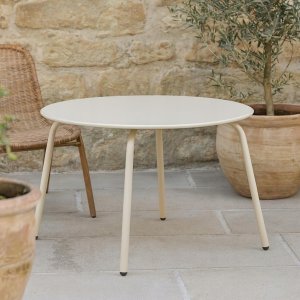 ProGarden Okrągły stolik stalowy tarasowy RONDO, Ø 70 cm x 40 cm 4