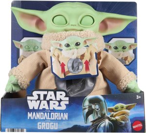 Mattel STAR WARS interaktywny pluszowy żaislas Grogu (JKN44) 6