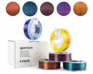 Gimmik Filaments PLA magic silk mix 5x0.25kg Spectrum PLA-MagMIX-175-5x025 (5905991404866) 4