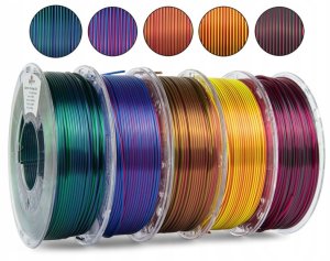 Gimmik Filaments PLA magic silk mix 5x0.25kg Spectrum PLA-MagMIX-175-5x025 (5905991404866) 7