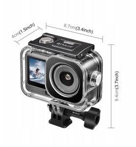 Puluz Wodoodporna obudowa do nurkowania Puluz dla DJI Osmo Action 6 (do 60m) 11