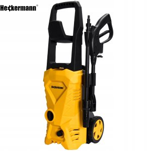 Myjka ciśnieniowa Heckermann MYJKA CIŚNIENIOWA 135BAR ZESTAW PIANOWNICA SAMOSSĄCA POMPA ALUMINIOWA 1650W 3