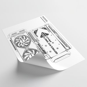 Karta graficzna PNY GeForce RTX 5060 Ti Overclocked Dual Fan 16GB GDDR7 DLSS4 (VCG5060T16DFXPB1-O) 3