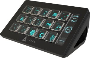 Ajazz Kontroler do streamingu Ajazz AKP153E USB Black 3