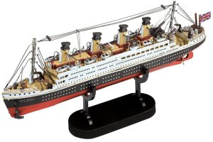 Piececool Piececool Puzzle Metalowe Model 3D - Statek Titanic 2