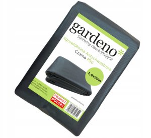 PrimeGarden CZARNA AGROWŁÓKNINA Agrotkanina na chwasty pod tuje truskawki P50 1,6x20 m 5