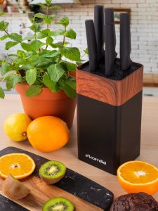 Kamille Zestaw noży z uchwytem 6 gab. 7615 7615 (5904734063834) 2