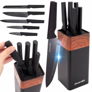 Kamille Zestaw noży z uchwytem 6 gab. 7615 7615 (5904734063834) 4