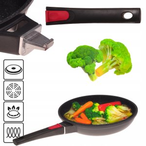 Patelnia Kamille Panna 26 cm z uchwytem do demontażu 4471 KAMILLE 4471 (5904734061755) 2