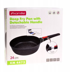 Patelnia Kamille Głęboka patelnia 24 cm z uchwytem do zdejmowania 4473 KAMILLE 4473 (5904734061779) 8