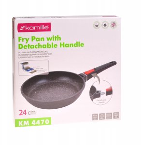Patelnia Kamille Panna 24 cm z uchwytem do zdejmowania 4470 KAMILLE 4470 (5904734061748) 8
