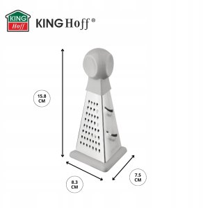 KingHoff tarka 3-stronna wysokość 15.8 cm Kinghoff KH 1987 KH 1987 (5908287219878) 12