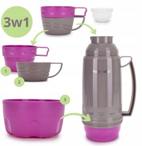 Kamille Termoss z wkładem szklanym 1 0 L 2080 KAMILLE 2080 (5902539654196) 4