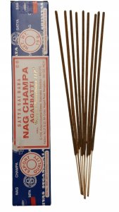 Satya Kadzidełki 15 g 12 patyczki Sai Baba Nagchampa 20 x 1 x 1 cm SATYA 8904245400477 (8904245400477) 11