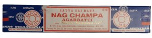 Satya Kadzidełki 15 g 12 patyczki Sai Baba Nagchampa 20 x 1 x 1 cm SATYA 8904245400477 (8904245400477) 12