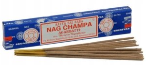Satya Kadzidełki 15 g 12 patyczki Sai Baba Nagchampa 20 x 1 x 1 cm SATYA 8904245400477 (8904245400477) 14