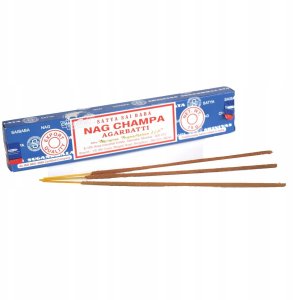 Satya Kadzidełki 15 g 12 patyczki Sai Baba Nagchampa 20 x 1 x 1 cm SATYA 8904245400477 (8904245400477) 5