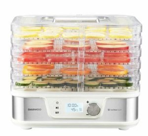 Suszarka Daewoo Suszarka do żywności DD 500S 400 W 5 papłątes wyświetlacz cyfrowy timer DD 500S (7132894695802) 4
