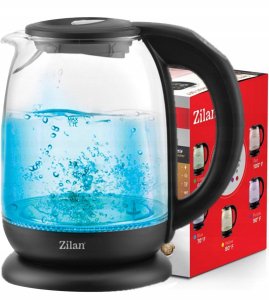Czajnik Zilan ZILAN ZLN 3956 elektryczna czajnik 2200 W 1 7 l kontrola temperatury oświetlenie LED szklana k ZLN 3956 9