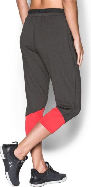 Under Armour Spodnie damskie Armour Sport Crop szaro-czerwone r. M (1294192-091) 4