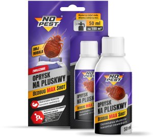 NO PEST ULTRA MOCNY PREPARAT UTRWALACZ OPRYSK ŚRODEK NA PLUSKWY DOMOWE NO PEST 50ML 11