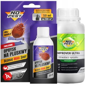 NO PEST ULTRA MOCNY PREPARAT UTRWALACZ OPRYSK ŚRODEK NA PLUSKWY DOMOWE NO PEST 50ML 13