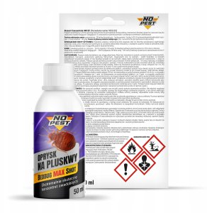 NO PEST ULTRA MOCNY PREPARAT UTRWALACZ OPRYSK ŚRODEK NA PLUSKWY DOMOWE NO PEST 50ML 10