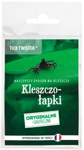 KICK THE TICK KLESZCZOŁAPKI ŁAPKI PRZYRZĄD DO WYCIĄGANIA USUWANIA KLESZCZY TICK TWISTER 8