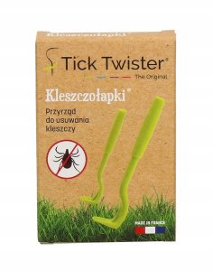 KICK THE TICK KLESZCZOŁAPKI ŁAPKI PRZYRZĄD DO WYCIĄGANIA USUWANIA KLESZCZY TICK TWISTER 9