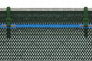 Cavatorta SIATKA CIENIUJĄCA 1,2x25m MASKUJĄCA OSŁONA 65g NA OGRODZENIE PŁOT 62% +UV 9