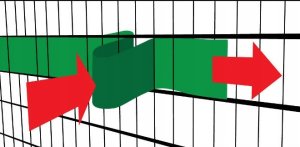 Cavatorta TAŚMA OGRODZENIOWA KOLOR BRĄZOWY 19cmx50m +UV OSŁONA NA OGRODZENIA PANELOWE 7