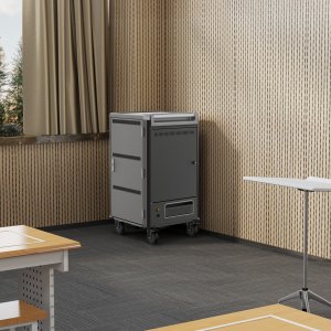 Ewent Ewent EW1700 szafka na urządzenia przenośne Wózek przenośny do zarządzania urządzeniami Czarny, Szary 3