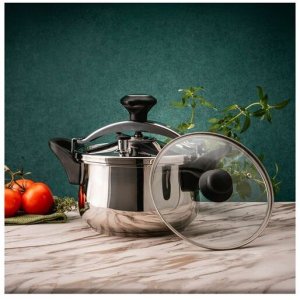 Maku Czajnik ciśnieniowy Rosberg R51311A9 9 L do indukcji stal nierdzewna 55R51311A9 (3800237041763) 2