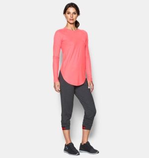 Under Armour Legginsy damskie Featherweight Fleece Crop szare r. XS (1294505-092) 2
