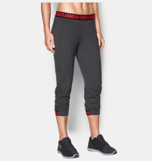 Under Armour Legginsy damskie Featherweight Fleece Crop szare r. XS (1294505-092) 4