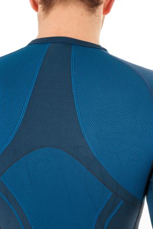 Brugi Koszulka męska 4RAT NWZ niebiesko-grafitowa r. M 8