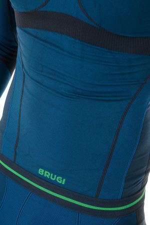 Brugi Koszulka męska 4RAT NWZ niebiesko-grafitowa r. M 9